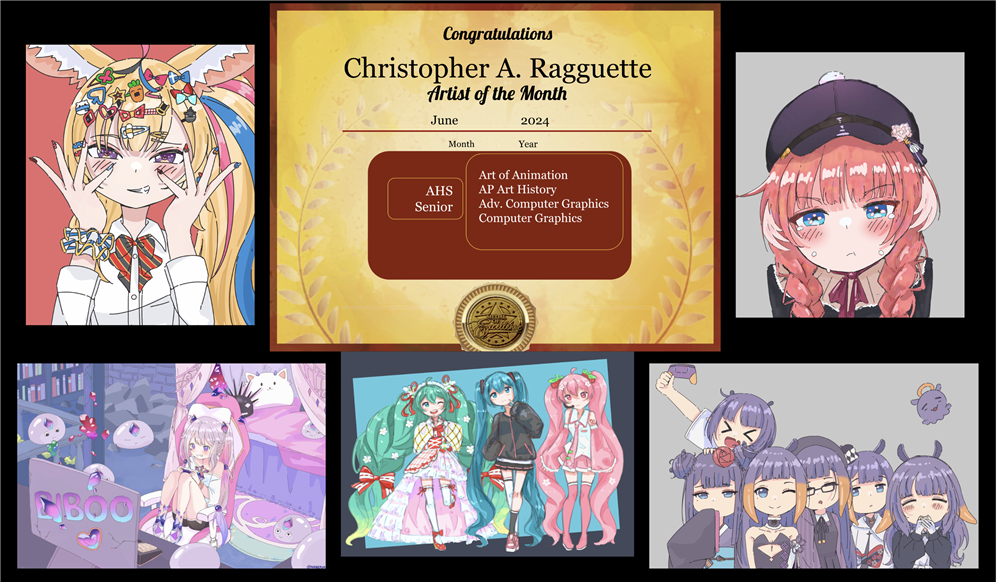2023-2024 MAY ARTIST OF THE MONTH